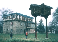 Taubenhaus am Rittergut in Kürbitz