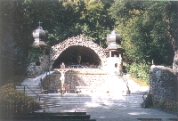 Marien-Grotte im katholischen Wallfahrtsort Szentkút